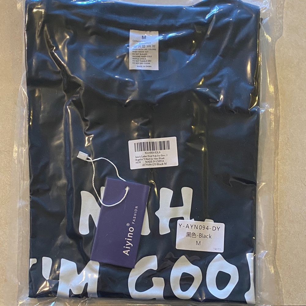 Black Graphic T-Shirt